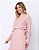 Blusa Gola Alta Manga Longa Feminina com Fenda nas Costas Moda Evangélica Executiva Rose - Imagem 5