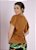 Blusa Básica Caramelo com Babado Godê - Imagem 2