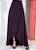 Saia Longa Roxa Transpassada com Cintura Alta e Cós Ajustável - Imagem 7