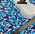 camuflado azul pequeno - Tamanho 1M X 50CM - Imagem 2