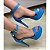 Sandália Salto 12 Meia Pata Azul - Imagem 1