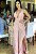 Macacão Fuel Fashion Longo Pantalona Rosa Decotado e Alcinha - Imagem 2
