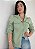 Camisa viscolinho com botões encapados - Imagem 5