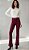 Calça Flare Marsala - Imagem 1
