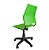 Cadeira de Escritorio Giratoria Versat Para Recepção Com Regulagem de Altura Plastico Verde - Imagem 3