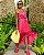 Vestido Cetim Midi Pink Blessed - Imagem 1