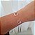 Bracelete Feminino Geométrico de Prata - Imagem 1