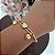 Bracelete Coração Dourado - Imagem 2