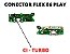 PLACA CONECTOR DE CARGA E6 PLAY DOCK XT2029 COM MICROFONE - Imagem 1