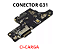 PLACA CONECTOR DE CARGA G31 COM CI DE CARGA - Imagem 1