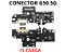 PLACA CONECTOR DE CARGA MOTO G50 5G DOCK XT2137  COM CI DE CARGA - Imagem 1