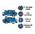 PLACA DE CARGA GALAXY A05S (a057) TURBO - Imagem 2