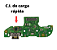 PLACA CONECTOR DE CARGA G8 PLAY M /  ONE MACRO M ( versão M) - Imagem 1
