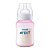 Mamadeira Rosa Philips Avent 260ml Bico N°2 - Imagem 1