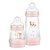 Kit Mam Mamadeira Easy Start Rosa 130ml + 260ml 0+ meses - Imagem 2