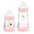 Kit Mam Mamadeira Easy Start Rosa 130ml + 260ml 0+ meses - Imagem 1