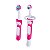 Kit Escova Dental Baby Treinamento Learn to Brush Rosa Mam - Imagem 2