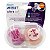 Chupeta Avent Ultra Soft 6-18 Meses Esquilo Rosa Menina - Imagem 1
