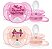 Chupeta Avent Ultra Soft 6-18 Meses Esquilo Rosa Menina - Imagem 2