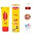 Gel Dental Carmed Cereja Flúor Anticáries Pasta De Dente 70g - Imagem 1