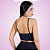 Top Alcinha 3D com Bojo Preto - Imagem 2