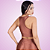 Top Nadador 3D com Bojo Bronze - Imagem 2