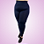 Legging Plus Size Azul Marinho - Imagem 1