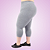 Corsário Plus Size Cinza - Imagem 2