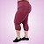 Corsário Plus Size Vinho - Imagem 2