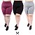 Kit 3 Bermudas Plus Size (R$69,90 cada) - Imagem 1