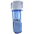 Carcaça Plus De Filtro Transparente Azul 10  Pol Rosca 1/2 - Imagem 3