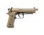 Pistola Pressão CO2 Beretta M9A3 TAN Fullmetal Blowback - Cal. 4.5mm - Umarex - Imagem 2