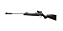 Carabina Pressão Black Hawk Nitro - Cal. 5.5mm + Red Dot - Artemis - Imagem 2