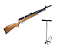 Carabina Pressão PCP Beeman Raider 1331 Madeira Cal 5.5mm - Rossi + Bomba FXR - Imagem 1