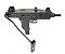 Rifle de Pressão Sub-Metralhadora Mini Uzi Full Metal BlowBack CO2  4.5mm KWC - Imagem 4