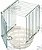 NINHO EXTERNO EM GRADE DIAMETRO 10CM - 2GR - Imagem 1