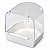 BANHEIRA EXTERNA LUXO PARA PASSAROS - LUXO BRANCA - 2GR - Imagem 1