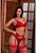 CONJUNTO SENSUAL COM CINTA LIGA - VERMELHO - Imagem 1