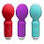 MINI VIBRADOR VARINHA MÁGICA ARREDONDADO 10 VIBRAÇÕES GENERAL IMPORT - Imagem 1