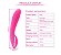 VIBRADOR PONTO G, 12 MODOS DE VIBRACAO, RECARREGAVEL (USB MAGNETICO). MATERIAL: S - Imagem 2