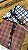 Tecido Tricoline Digital xadrez marrom - Imagem 2