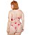 Sutiã Plus size de Tule com aro Rosa Vintage - Imagem 2