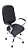 Cadeira Giratória Base em metal Assento e Encosto modelo Presidente espuma injetada 70mm com costura revestimento em Corino cor preto Base e Braços Cromados - Imagem 2