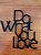 Do What You Love - Letreiro Decorativo em MDF relevo quarto sala casa escritório - Imagem 3