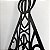 Silhueta Nossa Senhora Aparecida - Desenho Decorativo MDF Relevo para Parede Casa Sala - Imagem 3