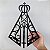 Silhueta Nossa Senhora Aparecida - Desenho Decorativo MDF Relevo para Parede Casa Sala - Imagem 4