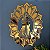 Jesus Misericordioso - Imagem Decorativa Religioso Acrílico Dourado Espelhado sala - Imagem 5