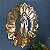 Jesus Misericordioso - Imagem Decorativa Religioso Acrílico Dourado Espelhado sala - Imagem 6