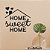 Home Sweet Home - Letreiro Decorativo em MDF relevo quarto sala casa - Imagem 1