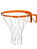 Cesta De Basquete Aro Reforçado Tam. Oficial Com Rede Chuá - Imagem 1